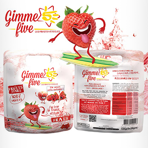 Gimme Five - Fruits Stars