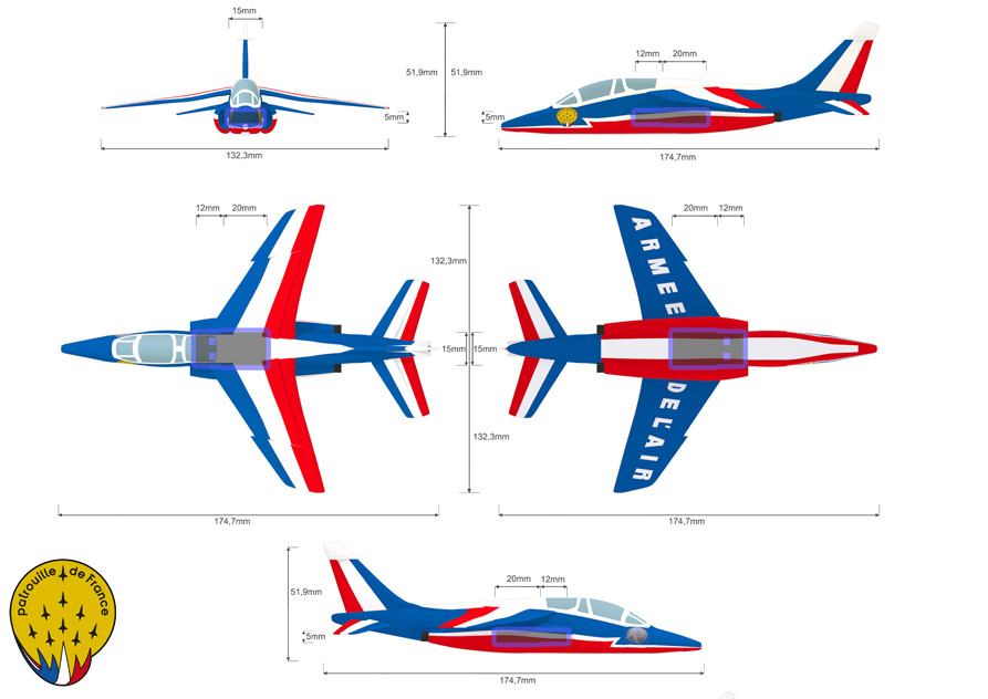 image Patrouille de France Clé USB